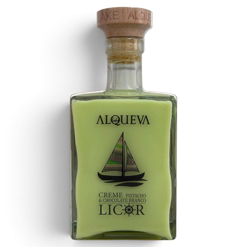 Licor Creme Pistacho e Chocolate Branco